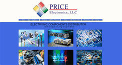 Desktop Screenshot of price-electronics.com